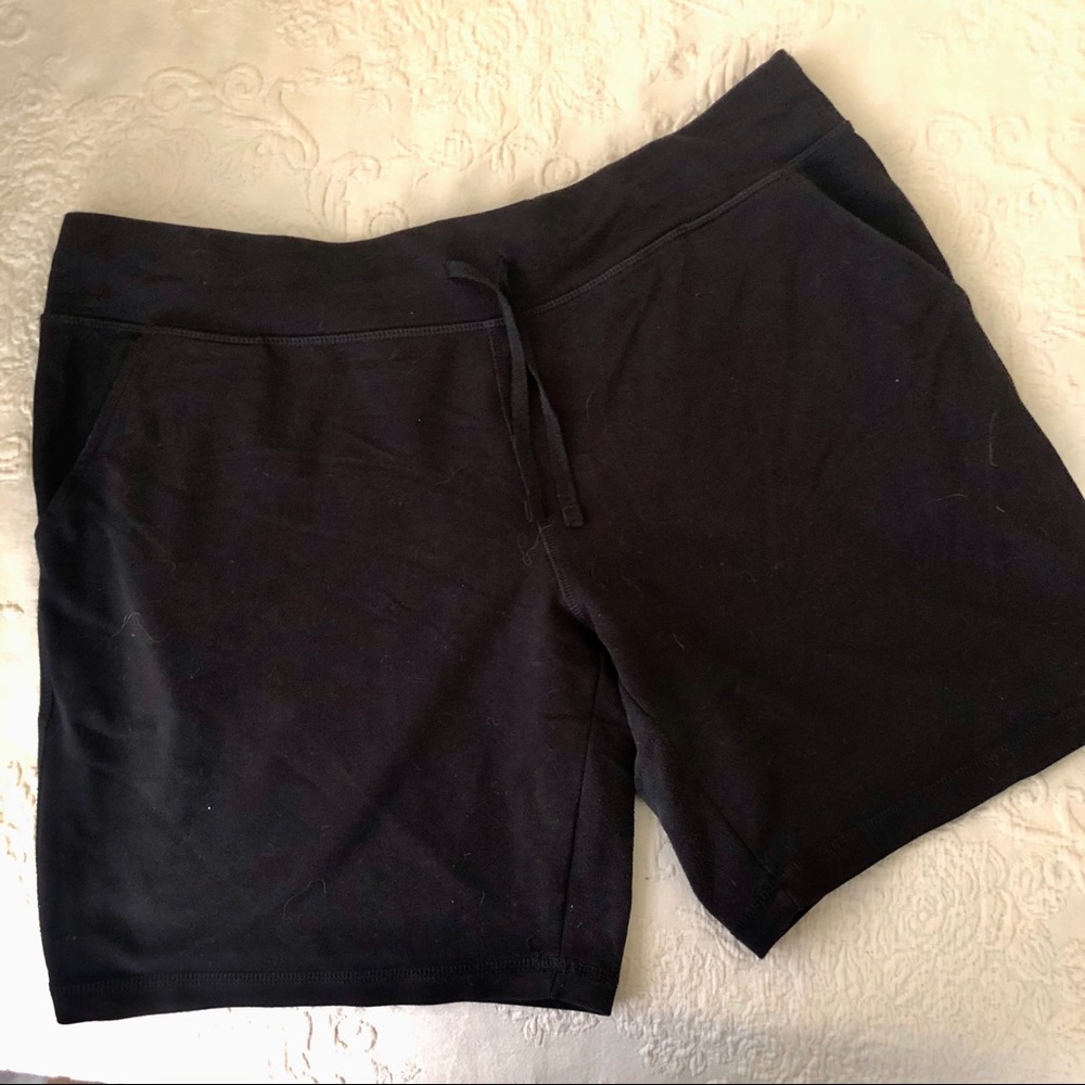 Danskin Black Cotton Shorts